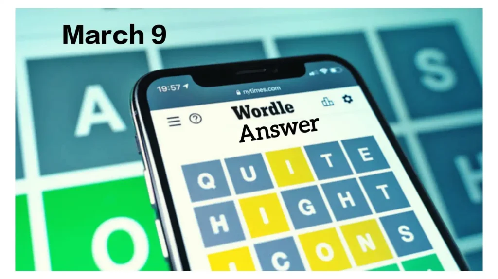 Wordle Answer March 9